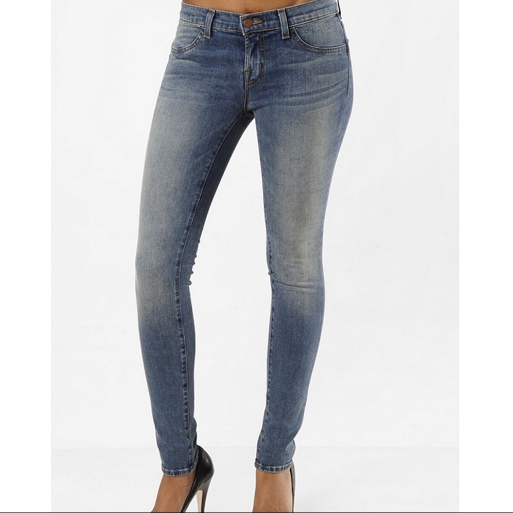 J Brand Low Rise Skinny Leggings Jeans